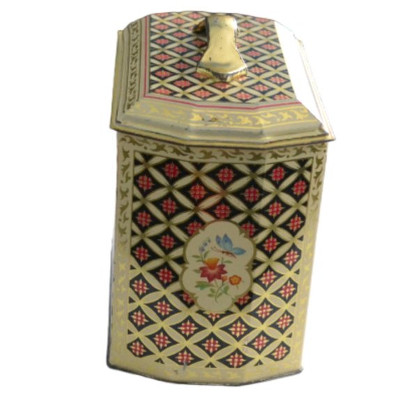 Vintage Decorative English Biscuit Tin Kitchen Decor - Picture 3 of 7